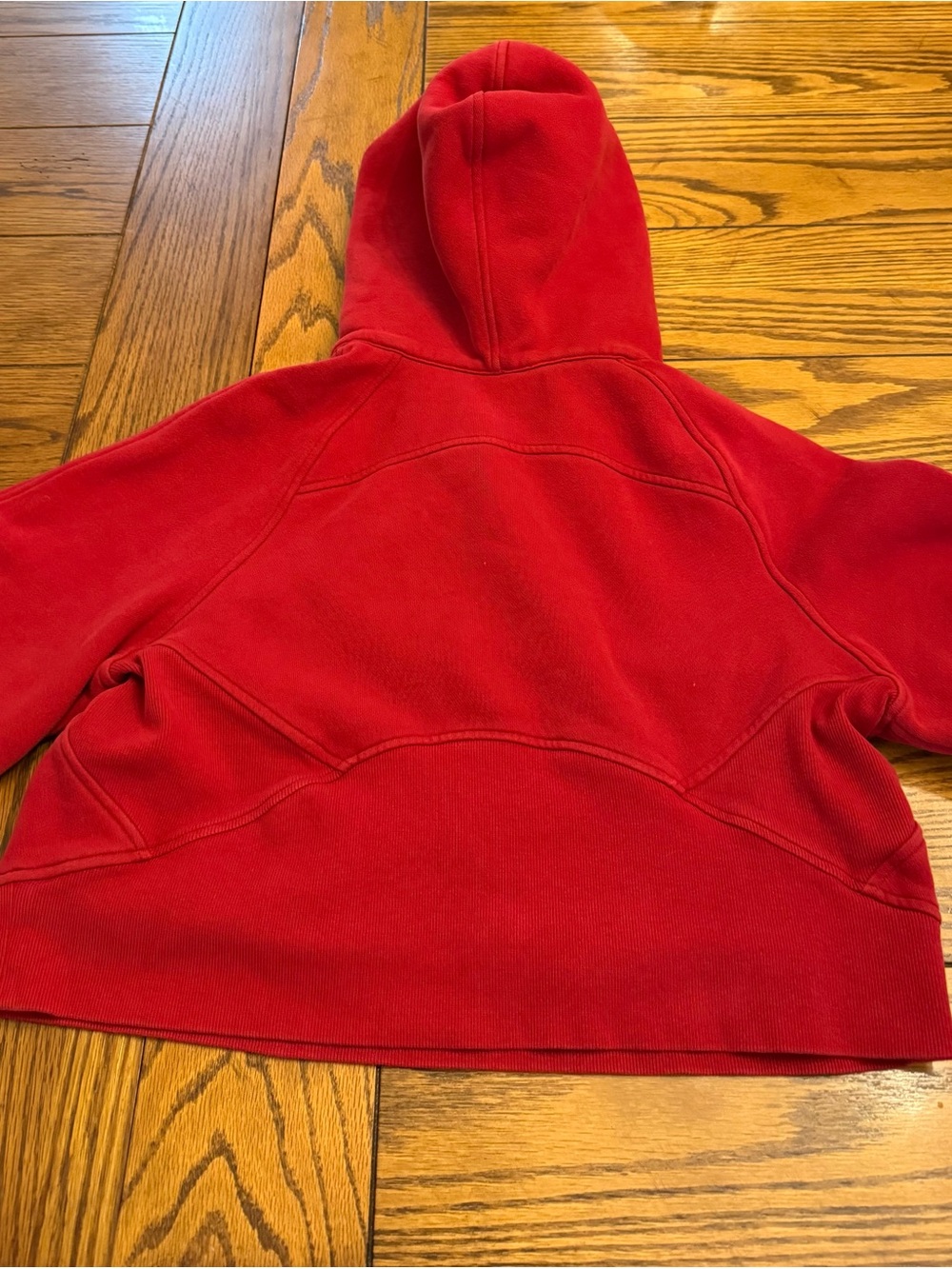 Lululemon Scuba Oversized Half-Zip Hoodie Alabama Crimson Tide Red XS/S - Picture 6 of 6